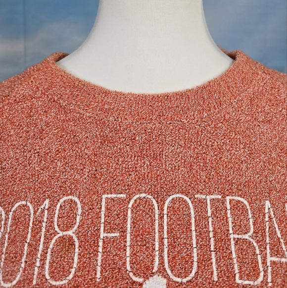 PRESSBOX | CLEMSON TIGERS TEXTURED KNIT TERRY CREW NECK PULLOVER SWEATER - Picture 7 of 16